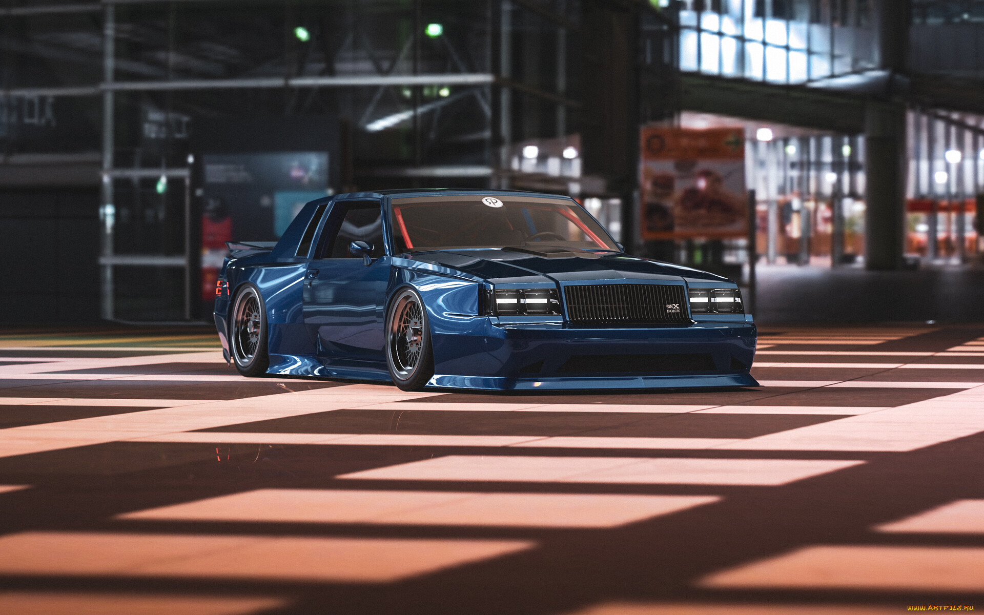 , 3, buick, regal, gnx, widebody